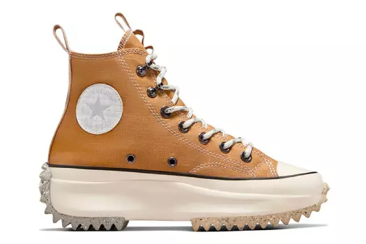 Кроссовки Run Star Hiking на платформе Converse, коричневый