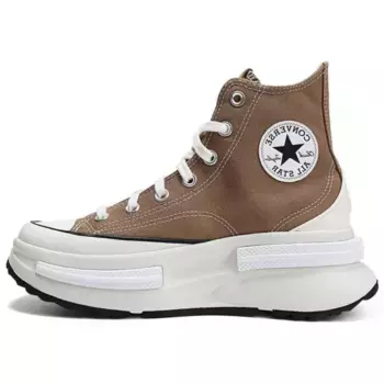 Кроссовки Run Star Legacy Canvas унисекс с высоким верхом коричневого цвета Converse