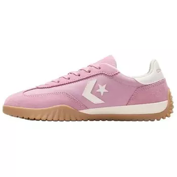 Кроссовки Run Star Trainer Lifestyle унисекс с низким верхом розового цвета Converse, розовый