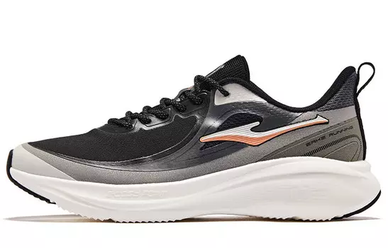 Кроссовки Runaway Running Shoes Men Low-top Positive Black/Grey Erke