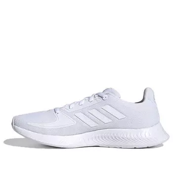 Кроссовки runfalcon 2.0 j 'white grey' Adidas, белый