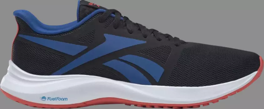 Кроссовки runner 5 'black vector blue' Reebok, черный