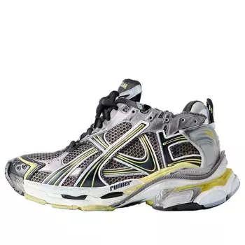 Кроссовки runner Balenciaga, серый