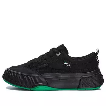 Кроссовки runner 'black green' Fila, черный