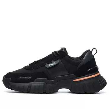 Кроссовки runner 'black orange' Fila, черный
