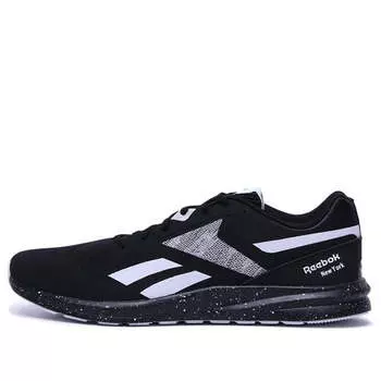 Кроссовки runner 'black white' Reebok, черный