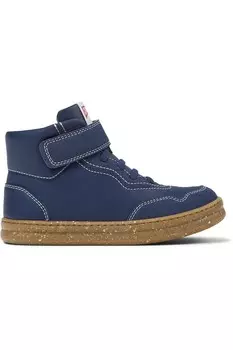 Кроссовки Runner Four 8459 из кожи и замши Camper, синий