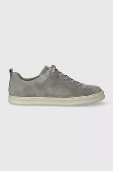 Кроссовки Runner Four замшевые Camper, серый