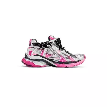 Кроссовки Runner Gradient BALENCIAGA, черный/розовый/белый