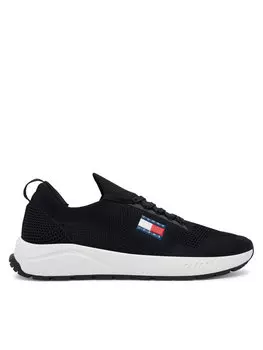 Кроссовки Runner Kntitted Em0Em01555 Tommy Jeans, черный