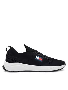 Кроссовки Runner Kntitted EM0EM01555 Tommy Jeans, черный