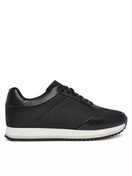 Кроссовки Runner Lace Up - Jacq HW0HW02413 Calvin Klein, черный