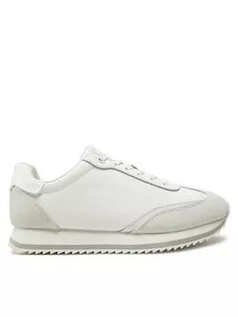 Кроссовки Runner Lace Up - Mono Mix HW0HW02294 Calvin Klein, белый