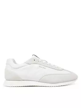 Кроссовки Runner Lace Up - Nylon Mix HW0HW02395 Calvin Klein, белый