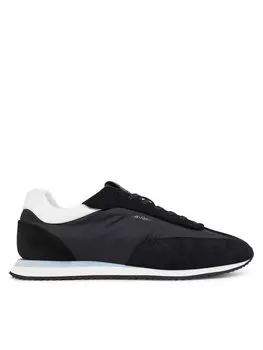 Кроссовки Runner Lace Up - Nylon Mix HW0HW02395 Calvin Klein, черный