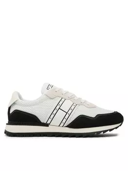 Кроссовки Runner Mix Material Tommy Jeans, черный
