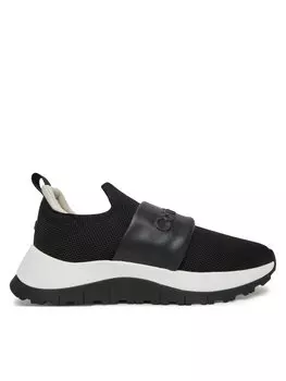 Кроссовки Runner Slip On - He Nappa HW0HW02415 Calvin Klein, черный