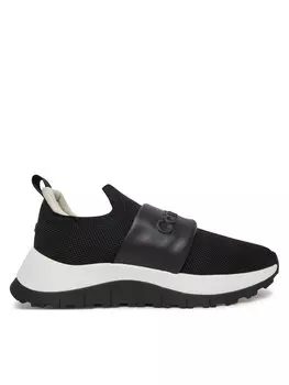 Кроссовки Runner Slip On - He Nappa HW0HW02415 Calvin Klein, черный