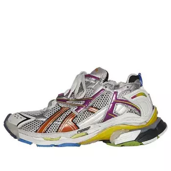 Кроссовки runner sneaker 'grey' Balenciaga, серый