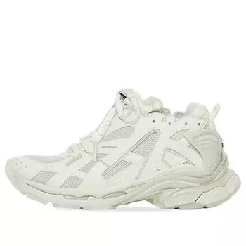 Кроссовки runner sneakers 'white mesh and nylon' Balenciaga, белый
