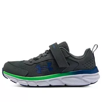 Кроссовки running shoes 'grey green' Under Armour, серый