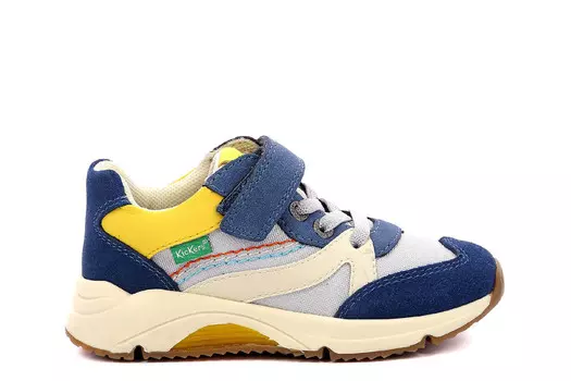 Кроссовки Runrun с регулируемыми ремешками Kickers, мультиколор