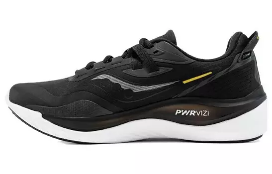Кроссовки Runshield Running унисекс с низким верхом, черные/желтые Saucony