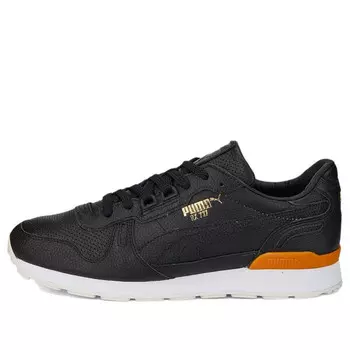 Кроссовки rx 737 premium lace up 'black white orange' Puma, черный