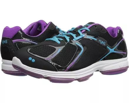 Кроссовки Ryka Devotion, цвет Black/Bright Violet/Detox Blue 1