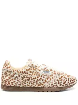 Кроссовки с анималистичным принтом AUTRY, нейтральный