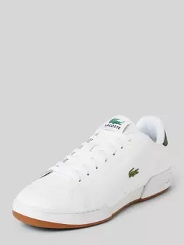 Кроссовки с этикеткой Lacoste, белый