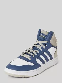 Кроссовки с этикеткой, модель «HOOPS 3.0 MID» ADIDAS SPORTSWEAR, белый