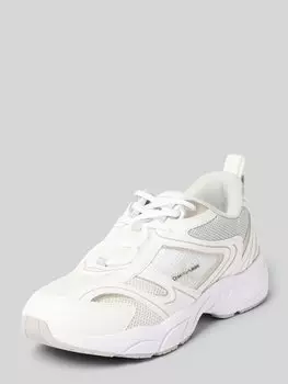 Кроссовки с этикеткой, модель «RETRO TENNIS» Calvin Klein Jeans, белый