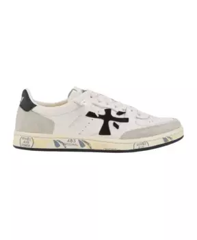 Кроссовки с белыми деталями Premiata, бежевый