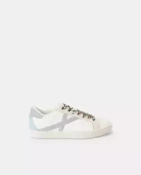 Кроссовки с блестками для девочек Kids El Corte Ingls, серебряный