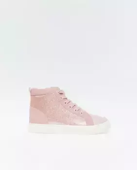 Кроссовки с блестками Sfera, белый