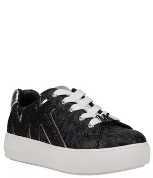 Кроссовки с блестящим логотипом MICHAEL Michael Kors Girls' Jordana Airin (Молодежь), черный
