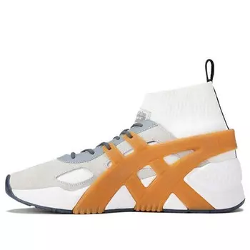 Кроссовки с большим логотипом trainer 2.0 носок Onitsuka Tiger, бежевый