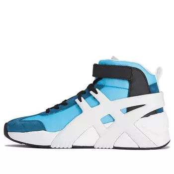 Кроссовки с большим логотипом trainer hi Onitsuka Tiger, синий