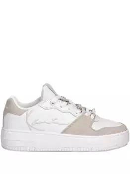 Кроссовки с цепочками karl kani