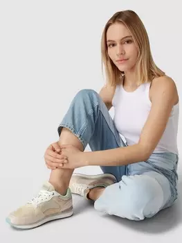 Кроссовки с детализацией лейбла модели «ATLANTIC CITY» HOFF, молочный