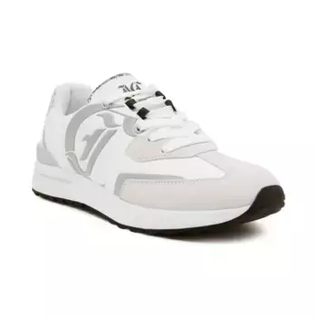 Кроссовки с добавлением кожи Just Cavalli, экрю