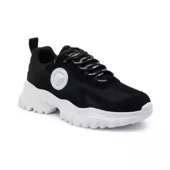 Кроссовки с добавлением кожи Just Cavalli, черный