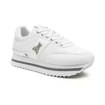 Кроссовки с добавлением кожи Patrizia Pepe, белый