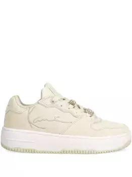 Кроссовки с фирменной отделкой karl kani, нейтральный