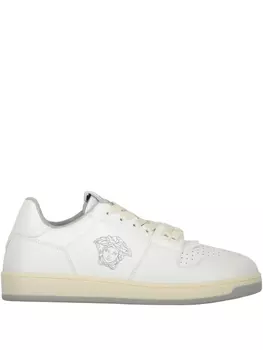 Кроссовки с головой Медузы Versace, белый