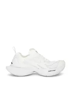 Кроссовки с контуром Balenciaga, белый