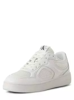 Кроссовки с кожаным наполнением Calvin Klein Jeans, белый