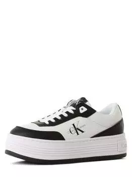 Кроссовки с кожаным наполнением Calvin Klein Jeans, черный