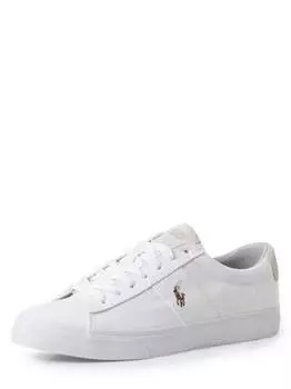 Кроссовки с кожаным наполнением Polo Ralph Lauren, белый